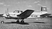 Beechcraft E-50 Twin Bonanza HB-HOW 